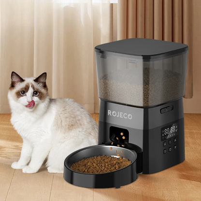 ROJECO™ - Automatic Cat Feeder + Smart Control