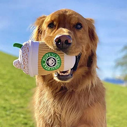 Coffee Pup Cup - Dog Toy