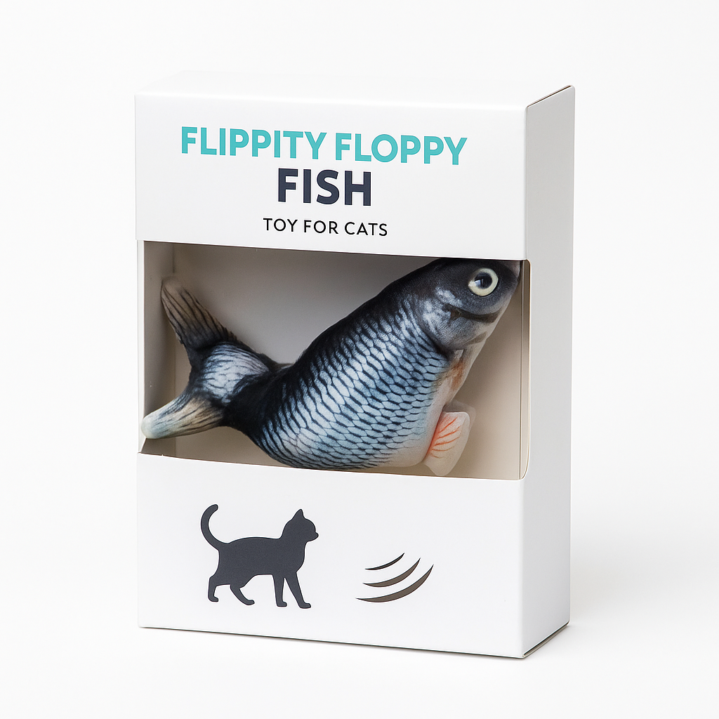 Flopping Fish™ - Interactive Cat Toy
