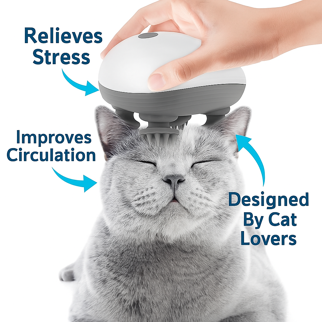 Purr Ease™ - Pet Massager