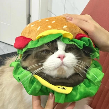 Burger Hat - Dog & Cat Costume