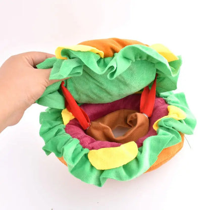 Burger Hat - Dog & Cat Costume