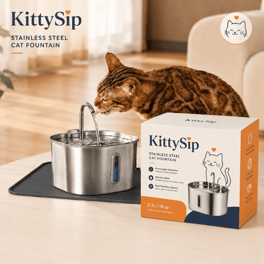 The KittySip™ - 2.2L Fountain
