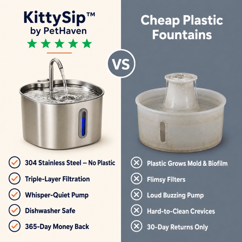 The KittySip™ - 2.2L Fountain
