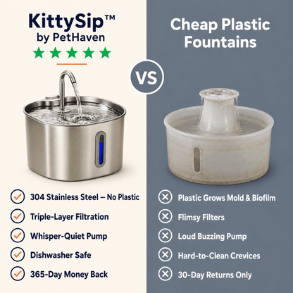 The KittySip™ - 2.2L Fountain
