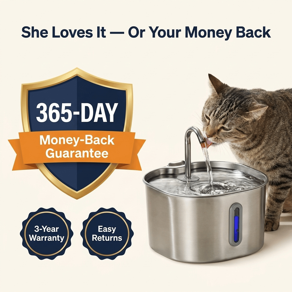 The KittySip™ - 2.2L Fountain