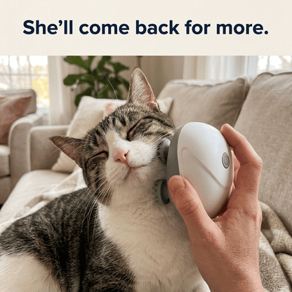 Purr Ease™ Calming Cat Massager