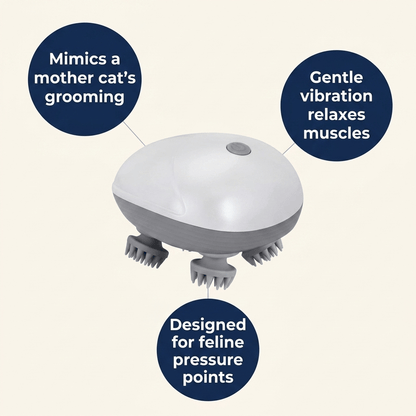 Purr Ease™ Calming Cat Massager