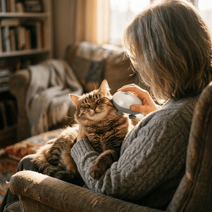 Purr Ease™ Calming Cat Massager