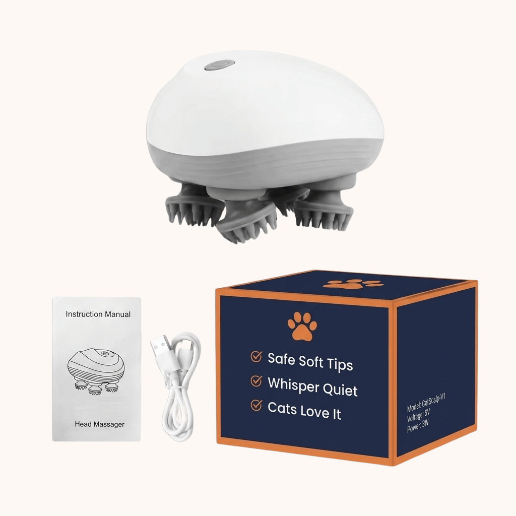 Purr Ease™ Calming Cat Massager