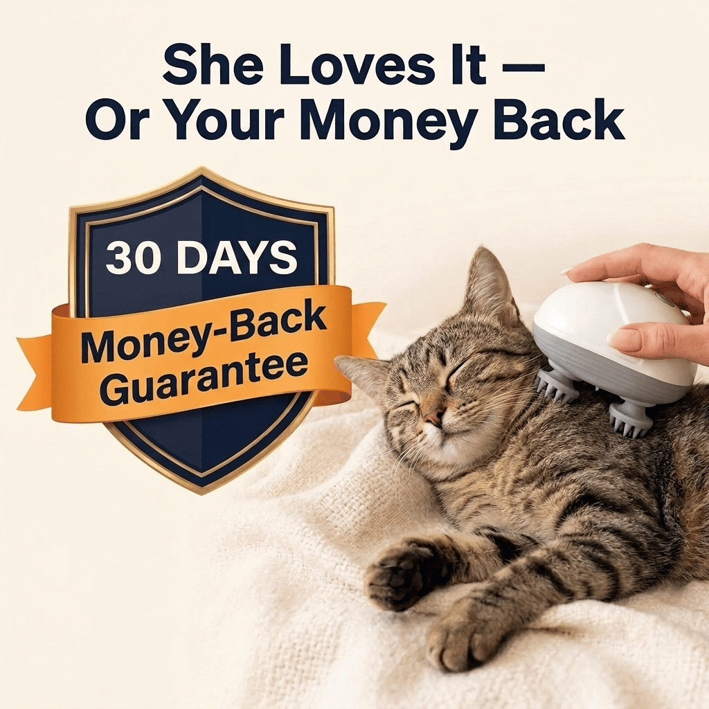Purr Ease™ Calming Cat Massager