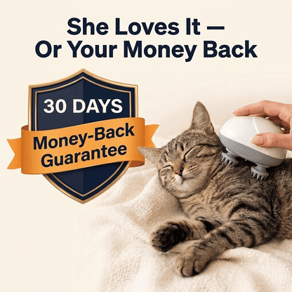 Purr Ease™ Calming Cat Massager