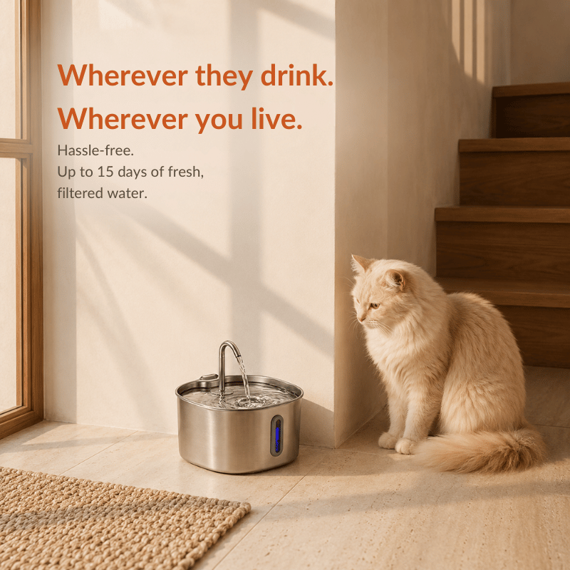 The KittySip™ - 2.2L Fountain