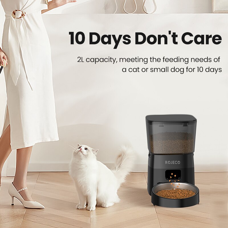 ROJECO™ - Automatic Cat Feeder + Smart Control