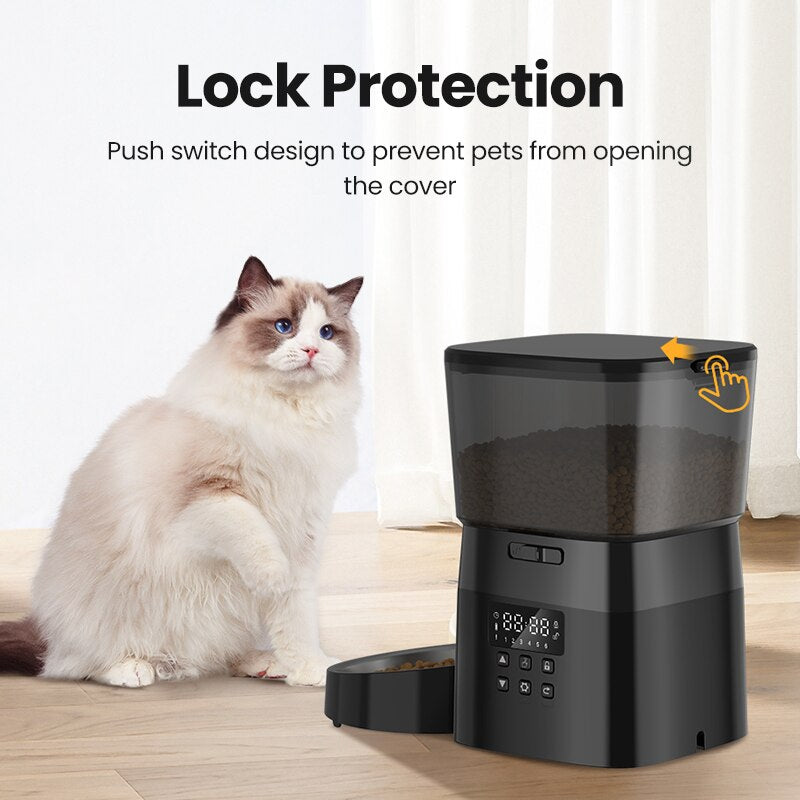 ROJECO™ - Automatic Cat Feeder + Smart Control