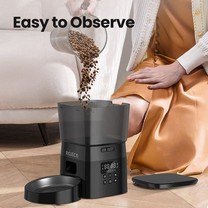 ROJECO™ - Automatic Cat Feeder + Smart Control
